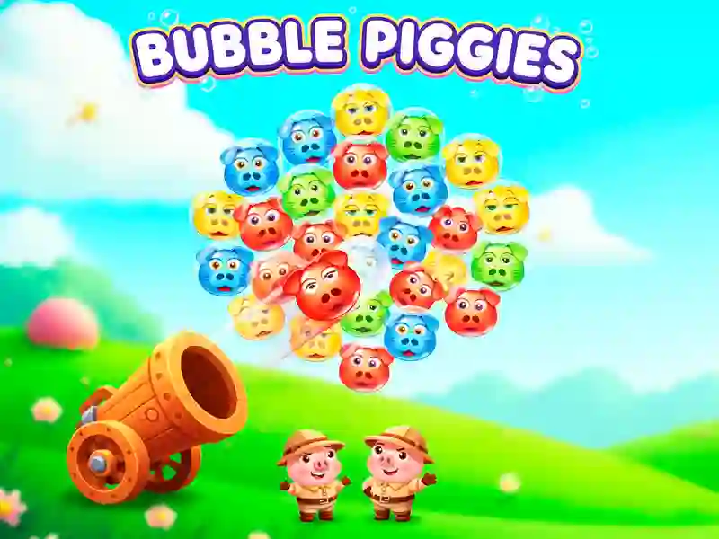 Spel Bubble Piggies aanlyn