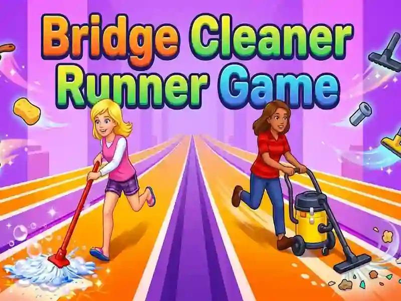 Spel Bridge Cleaner Runner Game aanlyn