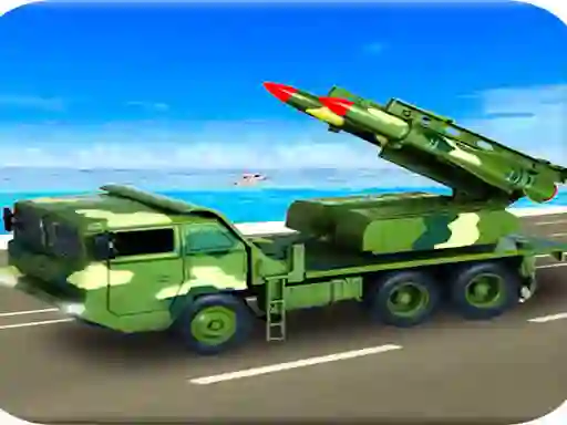 Spel Us Army Missile Attack Army Truck Driving Games aanlyn