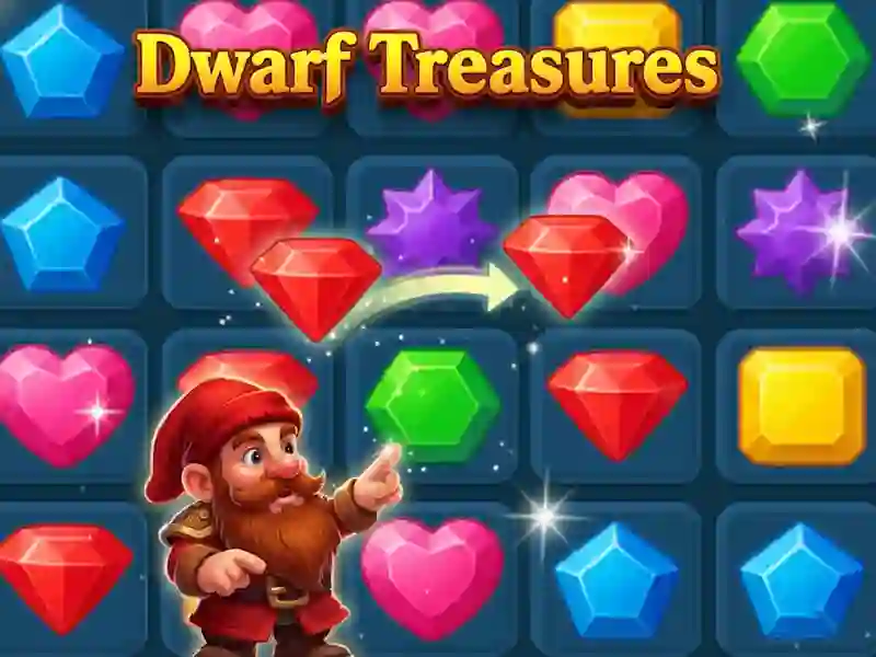 Spel Dwarf Treasures aanlyn