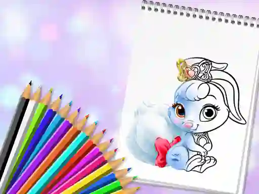 Spel Cute Animals Coloring Book aanlyn