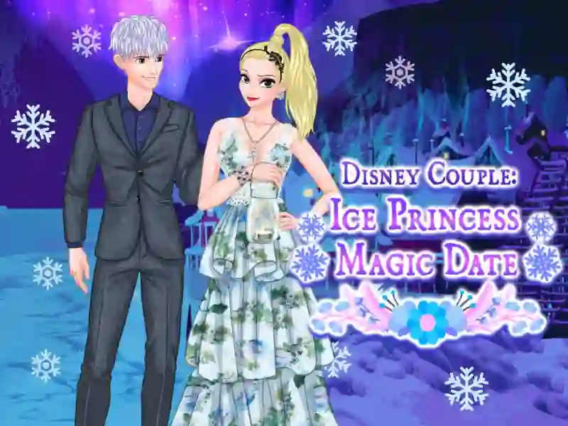 Spel Ice Couple Princess Magic Date aanlyn