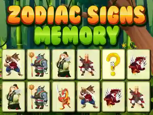 Spel Zodiac Signs Memory aanlyn