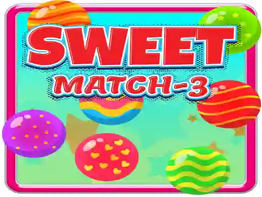 Spel Sweet Match 3 aanlyn