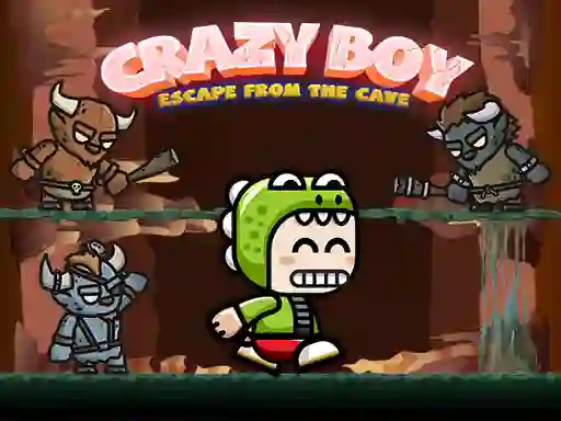 Spel Crazy Boy Escape From The Cave aanlyn