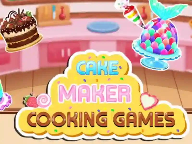 Spel Cake Maker Cooking Games aanlyn