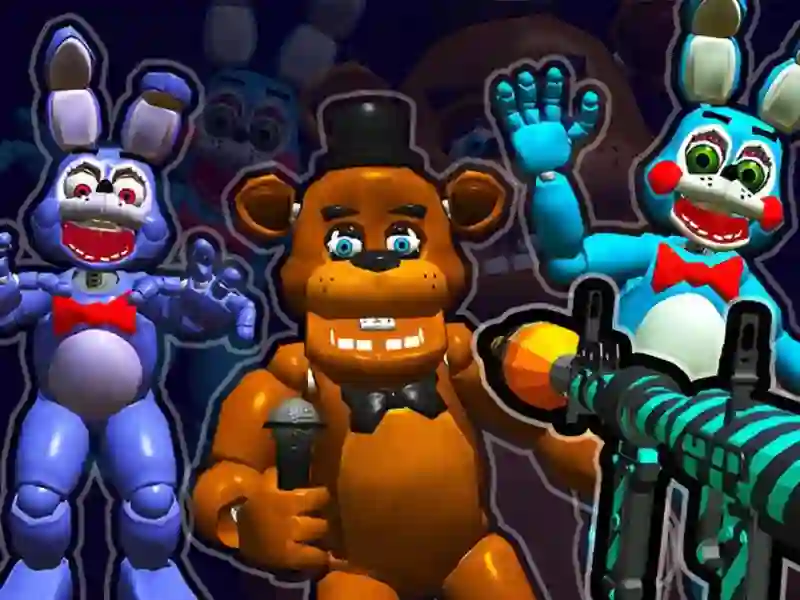Spel FNaF Shooter aanlyn