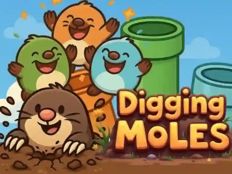 Spel Digging Moles aanlyn
