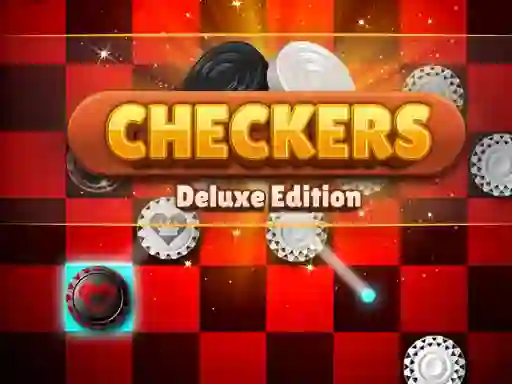 Spel Checkers Deluxe Edition aanlyn