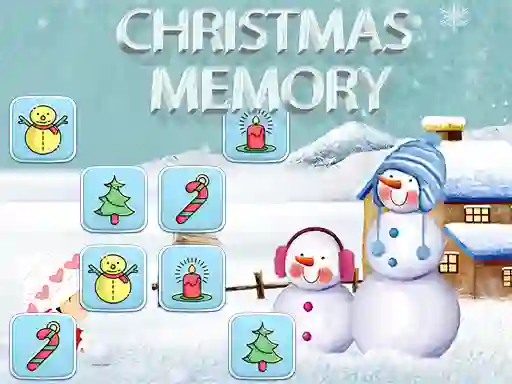 Spel Christmas Memory aanlyn