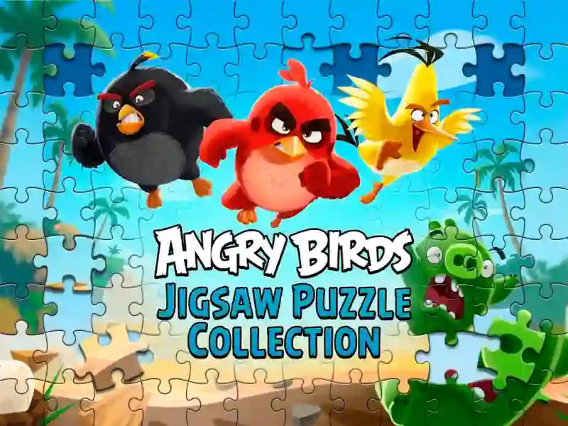 Spel Angry Birds Jigsaw Puzzle Collection aanlyn