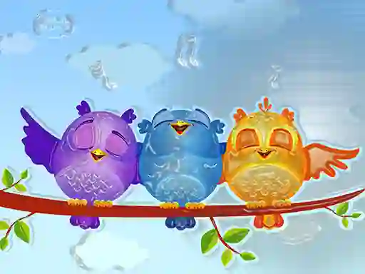 Spel Fancy Birds Puzzle aanlyn