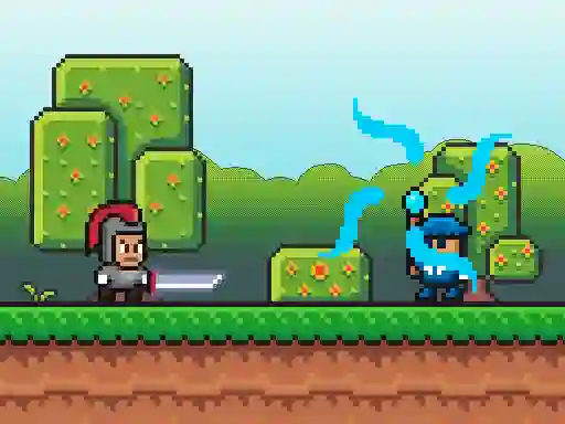 Spel Super Knight Adventure aanlyn