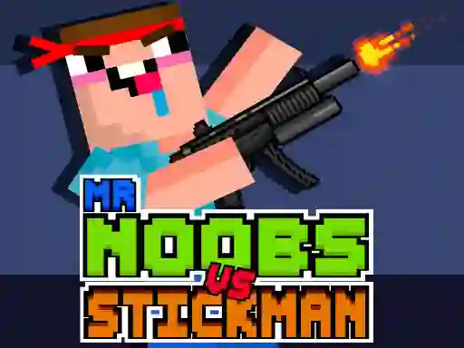Spel Mr Noobs vs Stickman aanlyn
