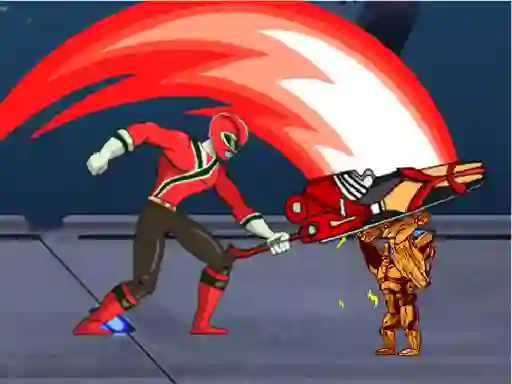 Spel Power Rangers Space war aanlyn