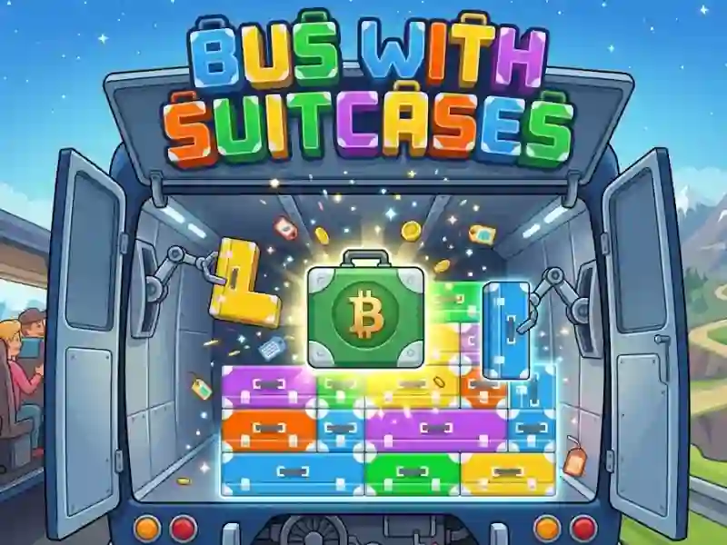 Spel Bus With Suitcases aanlyn