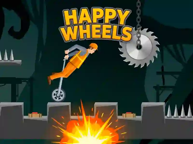 Spel Happy Wheels aanlyn