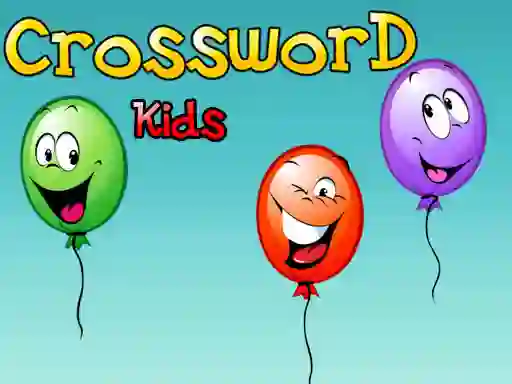 Spel Crossword Kids aanlyn