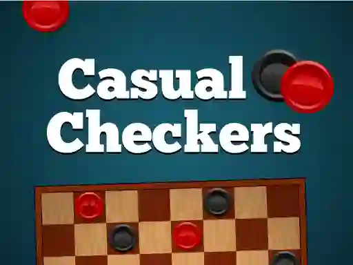Spel Casual Checkers aanlyn