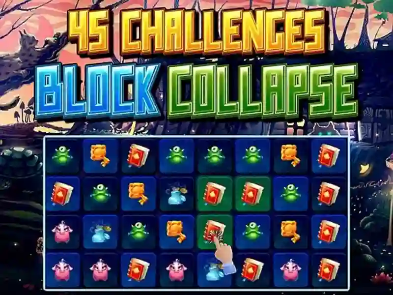 Spel 45 Challenges Block Collapse aanlyn