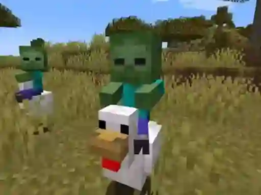 Spel Chicken Jockey hidden lava chicken 2 aanlyn