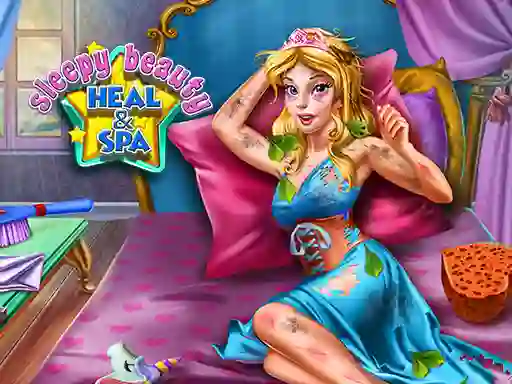 Spel Sleepy Beauty Heal and Spa aanlyn