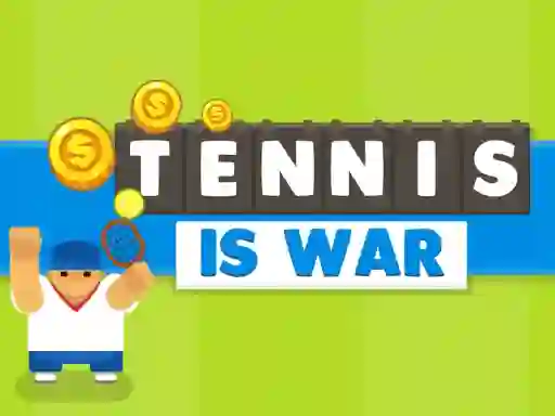 Spel Tennis Is War aanlyn