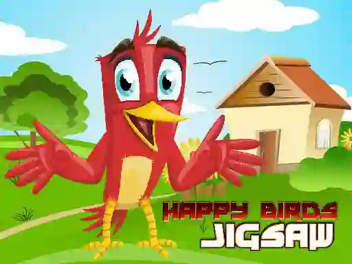 Spel Happy Birds Jigsaw aanlyn