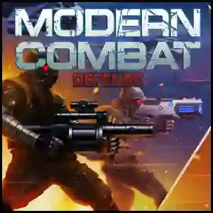 Spel Modern Combat Defense aanlyn