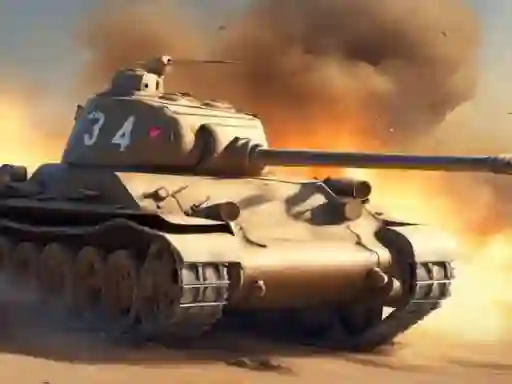 Spel World Tank Wars aanlyn