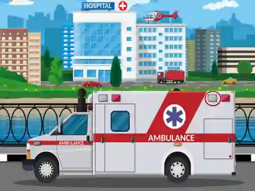Spel Ambulance Trucks Differences aanlyn