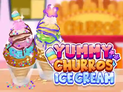 Spel Yummy Churros Ice Cream aanlyn
