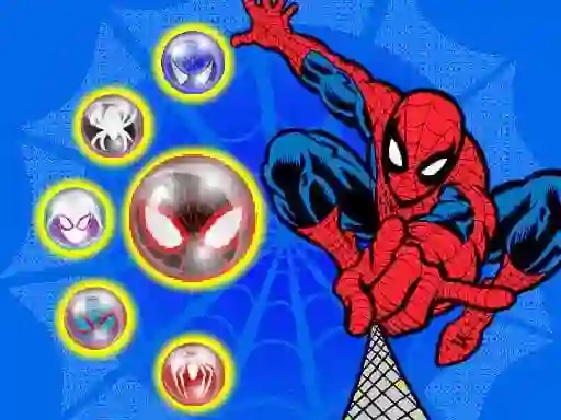 Spel Spiderman Bubble Shooter aanlyn
