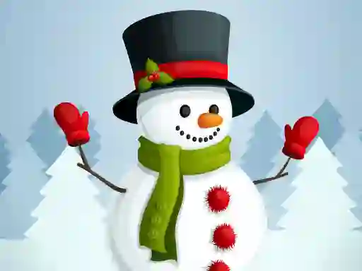 Spel Jumping Snowman aanlyn