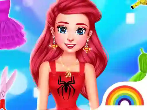 Spel Design With Me SuperHero Tutu Outfits aanlyn