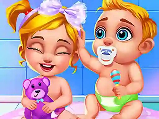 Spel Newborn Sweet Baby Twins aanlyn