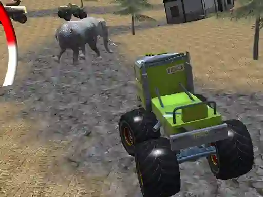 Spel Monster Truck Turbo Racing aanlyn