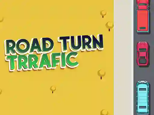 Spel Road Turn Trrafic aanlyn