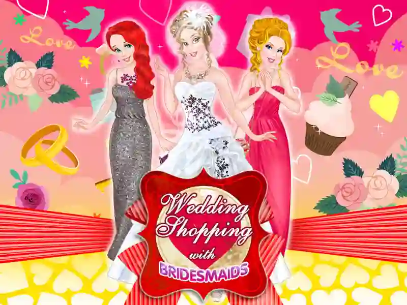 Spel Wedding Shopping with Bridesmaids aanlyn