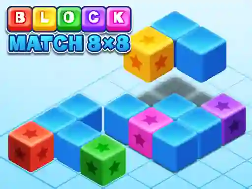 Spel Block Match 8x8 aanlyn
