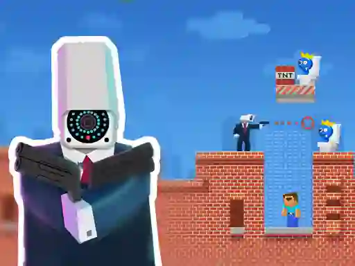 Spel Cameraman vs Toilets Puzzle aanlyn