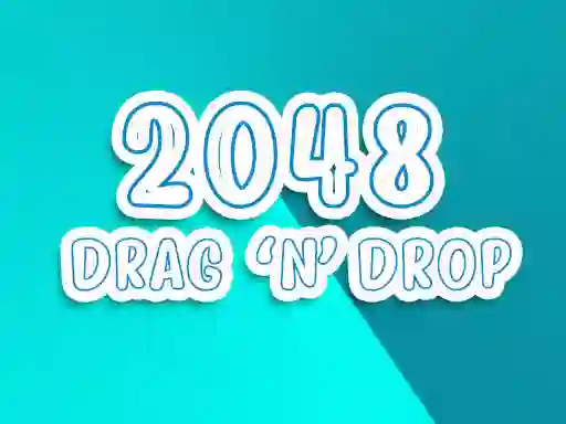 Spel 2048 drag 'n drop aanlyn