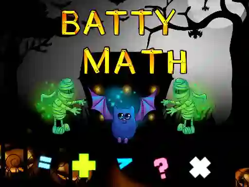Spel Batty Math aanlyn