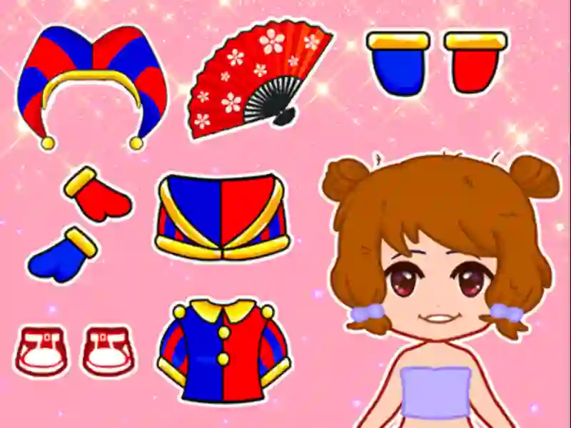Spel Lovely Doll Dress Up Game aanlyn