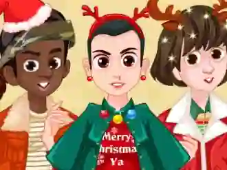 Spel Stranger things Christmas party aanlyn