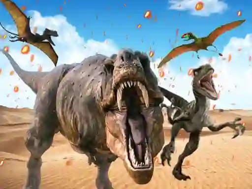 Spel Dino Hunter: Killing Strand aanlyn