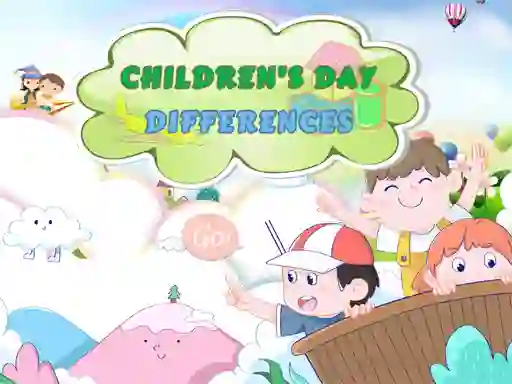 Spel Childrens Day Differences aanlyn