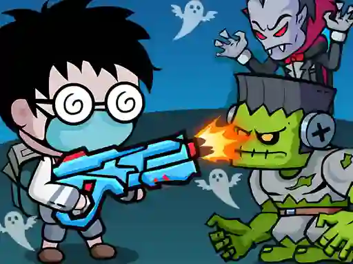 Spel Zombie Monster Survivors aanlyn
