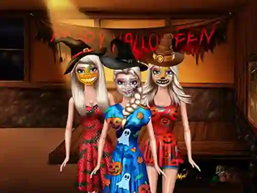 Spel Spooky Halloween Dolls aanlyn