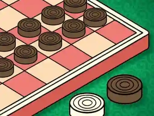 Spel Turkish draughts aanlyn